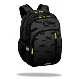 Plecak szkolny wielokomorowy Batman CoolPack czarny, odcienie szarości