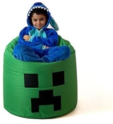 Go Gift Pufa worek sako MINECRAFT zielony XXL