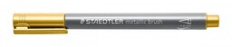 Flamaster pędzelkowy Metallic brush 10szt. złoty Staedtler