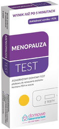 Domowe Laboratorium Menopauza Test, domowy test do wykrywania