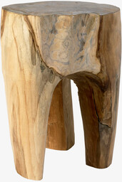 Nordal - Taboret z korzenia drewna tekowego Teak
