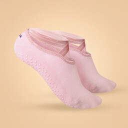 BeastPink Skarpetki do jogi Grip Pink
