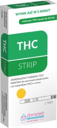 Domowe Laboratorium THC Strip, domowy test paskowy