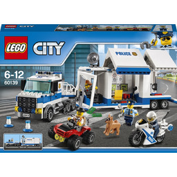 LEGO City, klocki Mobilne Centrum Dowodzenia, 60139