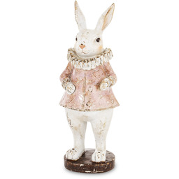Figurka dekoracyjna wielkanocna królik 27,5x10,5x9,5 183074