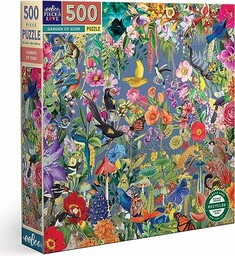 eeBoo PZFGDE Piece&Love Eden-500 szt. Puzzle Garden of