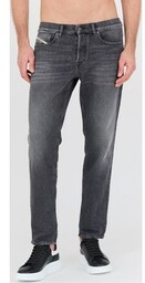DIESEL Czarne jeansy D-finitive Tapered, Wybierz rozmiar 34