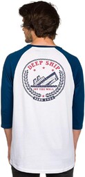 Vans Tough Ship Raglan Męski Top sportowy, Biały