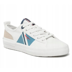 Pepe Jeans Allen Flag Trampki Męskie Białe 46