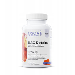 Osavi, Nac Detoks, Suplement Diety, 60szt.