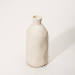 Wazon White Sandstone 7x7x15 cm, 7x7x15 cm
