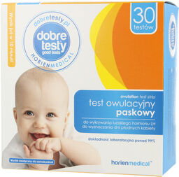 HorienMedical, test owulacyjny paskowy, 30 sztuk