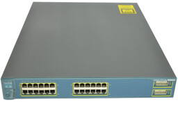 WS-C3550-24-SMI - 24 10/100, uplink 2x GBIC Standard