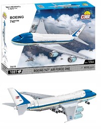 klocki Cobi 26610 samolot Boeing 747 Air Force