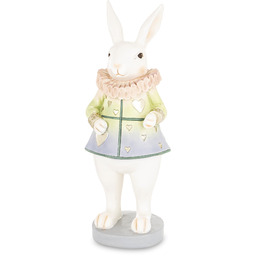 Figurka dekoracyjna wielkanocna królik 28x10,5x9 183077