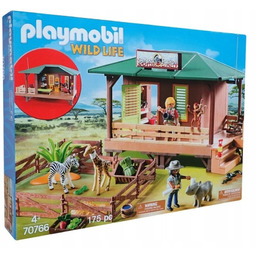 Klocki Playmobil Wild Life 70766 Stacja Zwierzęta
