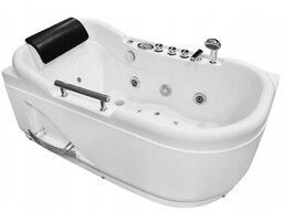 Wanna z hydromasażem 140x80 Lemur 796 Hydrosan Prawa