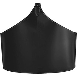 Gavemo MINA: Kosz na drewno kominkowe ze skóry,