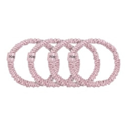 Dore & Rose Scrunchie 1 cm Set Pink