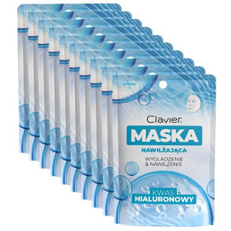 Maska nawilżająca w płachcie z kwasem hialuronowym 10szt.