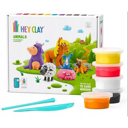 Hey Clay Zestaw Zwierzęta