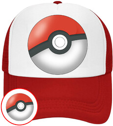 CZAPKA Z DASZKIEM POKEMON PIKACHU DLA DZIECI SIATKA