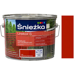 Śnieżka Urekor S Antykorozyjny Farba Antykorozyjna Czerwony 2,5L