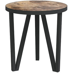 Edinos Stolik kawowy o wyglądzie starego drewna P6-K02