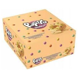 Ciastka z nadzieniem bananowym Drażetkami Papita