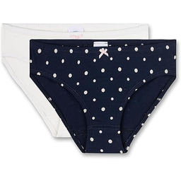 Sanetta Dziewczęce figi Rio (dwupak), ciemnoniebieskie i białe