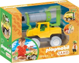PLAYMOBIL, Auto z wiertłem do piasku