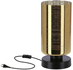 Lumes Złota nowoczesna lampka stołowa - D267-Zifrel