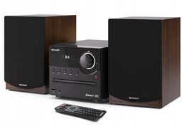 Wieża Sharp XL-B512BR 45W, Bluetooth, 40 Stacji, USB