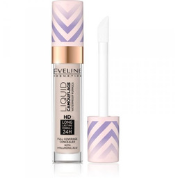 EVELINE Liquid Camouflage Wodoodporny korektor z kwasem hialuronowym