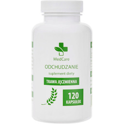 Detox odchudzanie - młody jęczmień BIO 120 Kaps