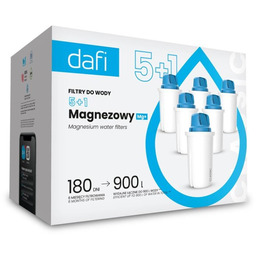 ZESTAW 6 filtrów Dafi Classic Mg+