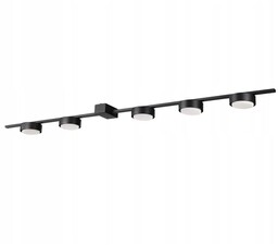 Lampa sufitowa, żyrandol 5xGX53 ZOLA 90cm czarna nowoczesna