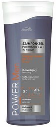 JOANNA_Power Men Refreshing Shampoo-Shower Gel 3in1 odświeżający szampon-żel