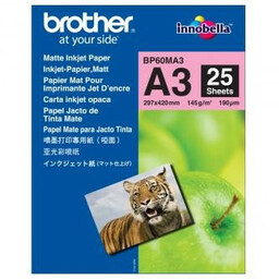 Brother Photo Matt Paper BP60MA3, 145 g/m2, A3,
