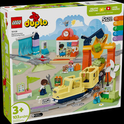LEGO DUPLO 10428 Duży interaktywny pociąg miejski, rabat