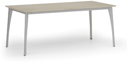 Stół konferencyjny do biura PRIMO OMEGA, 180x90 cm,