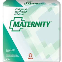 Indas, Maternity, Anatomiczne podkłady poporodowe celulozowe, 25 szt.