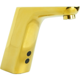 8810 Bateria Umywalkowa Bezdotykowa Fotokomórka ZŁOTA (Outlet1)