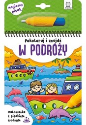 Aksjomat Kolorowanka z pisakiem wodnym Pokoloruj i znajdź