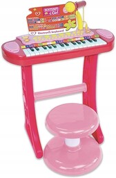 Pianino Bontempi Girl Pianino keyboard i mikrofon