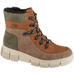 Rieker Boots X3404-90, Damskie, trapery, Brązowy
