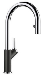 BLANCO 526172 Bateria CARENA-S Vario Silgranit-Look Czarny/Chrom