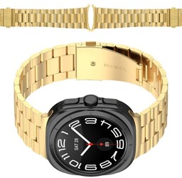Bizon Pasek ze stali nierdzewnej Strap Watch Aura