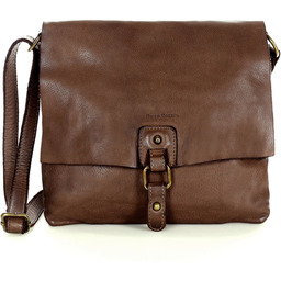 Torebka skórzana listonoszka stylowy minimalizm ala messenger leather