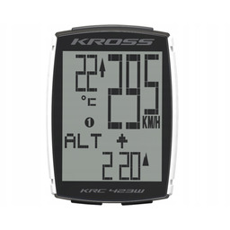 Licznik rowerowy bezprzewodowy Kross KRC423W